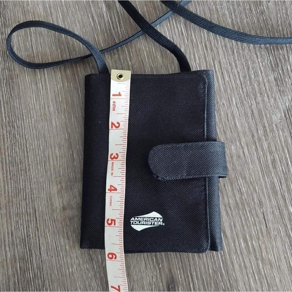 American Tourister Black Travel Wallet